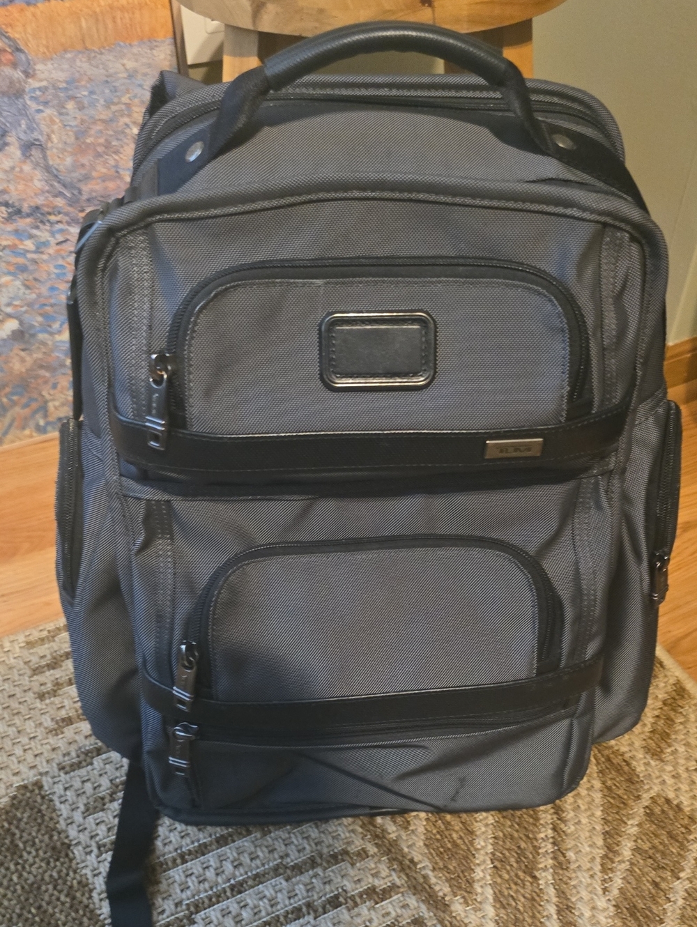 TUMI Alpha 3 Brief Pack Backpack – Black – Excellent Pre-Owned Condition